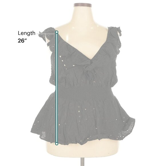 City Chic Sleeveless Blouse L/20 - Picture 2 of 3